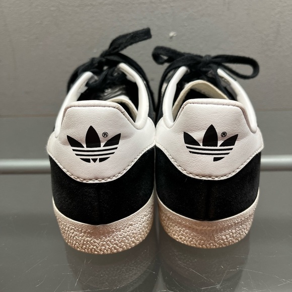 Adidas Gazelle Black and White Sneakers - Picture 3 of 7